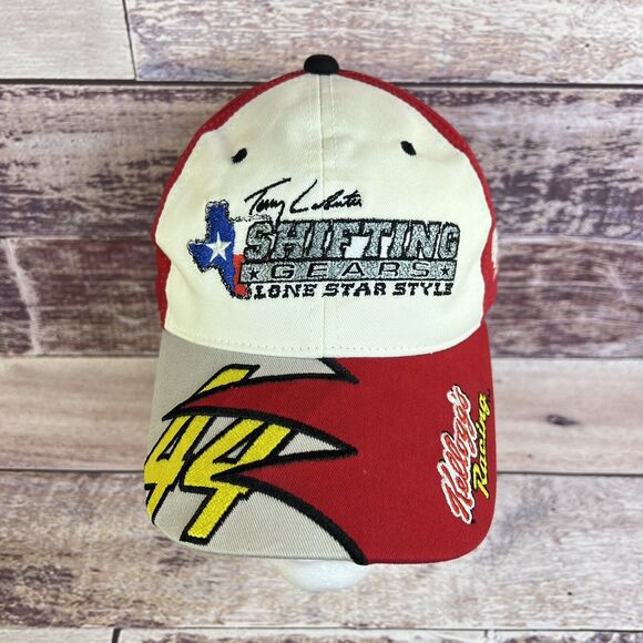 RARE Terry Labonte 44 Kelloggs Racing Hat Snapback Cap Lone Star Shark Tooth VG - Picture 15 of 15